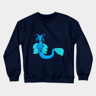 Aqua Sea Dragon Crewneck Sweatshirt